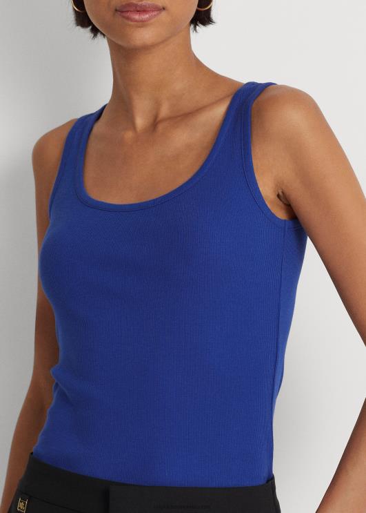 Ralph Lauren naised puuvillaseguga paagitop PR0V4310 sinine saturn