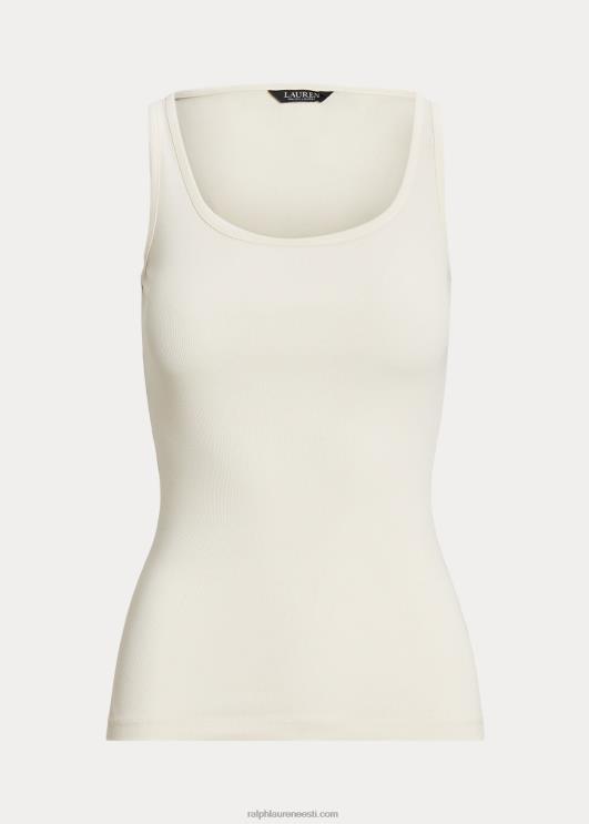 Ralph Lauren naised puuvillaseguga paagitop PR0V4311 mascarpone kreem