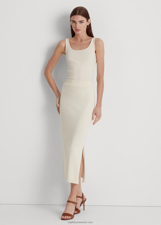 Ralph Lauren naised puuvillaseguga paagitop PR0V4311 mascarpone kreem