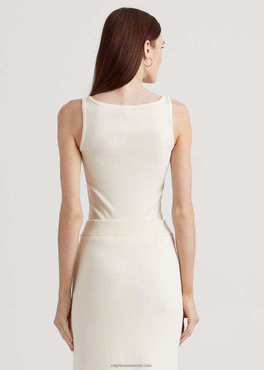 Ralph Lauren naised puuvillaseguga paagitop PR0V4311 mascarpone kreem