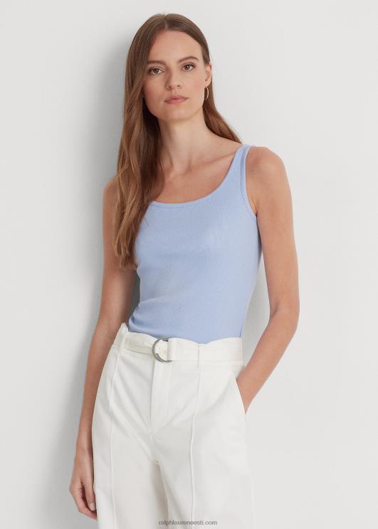 Ralph Lauren naised puuvillaseguga paagitop PR0V4313 kiviklibu sinine