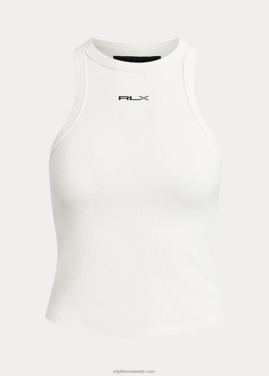 Ralph Lauren naised soonik Racerback tank PR0V9179 keraamiline valge