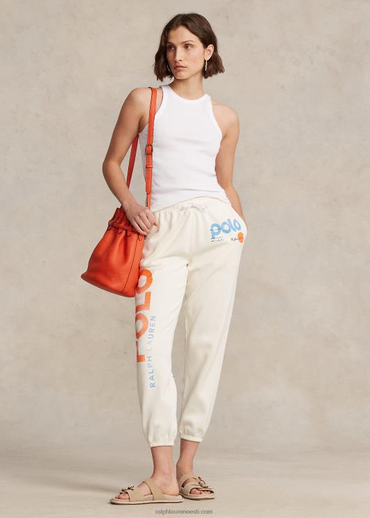 Ralph Lauren naised soonikuga puuvillane paak PR0V2869 valge