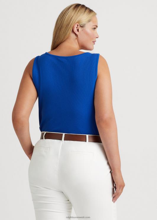 Ralph Lauren naised veniv puuvillapaak PR0V4523 sinine saturn