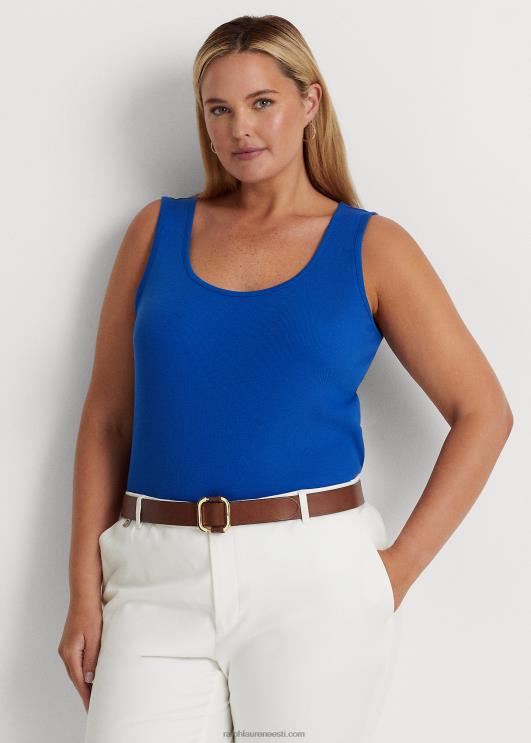 Ralph Lauren naised veniv puuvillapaak PR0V4523 sinine saturn