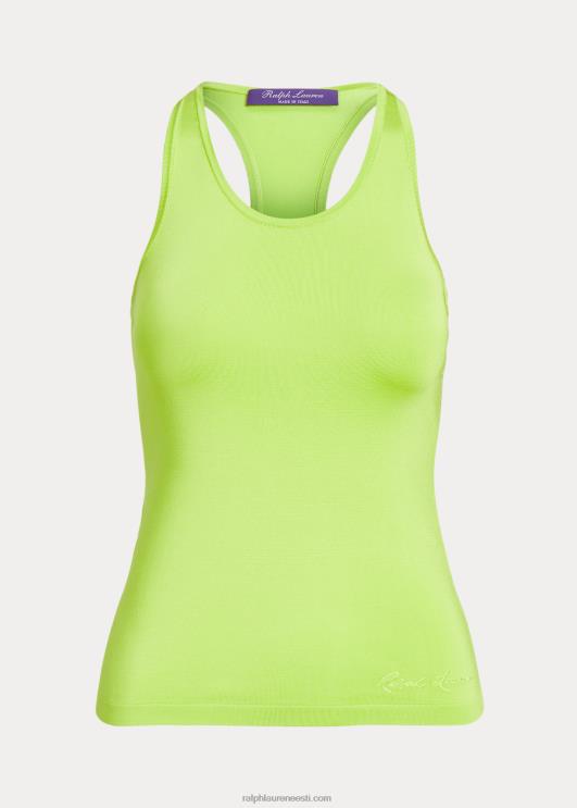 Ralph Lauren naised veniv siidist Racerback tanktop PR0V9372 sidrun