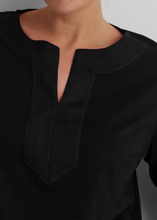 Ralph Lauren naised puuvillane tuunika PR0V4733 must