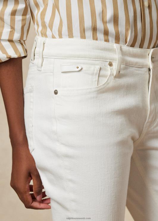 Ralph Lauren naised 160 õhukesed teksad PR0V9354 loputati valgeks