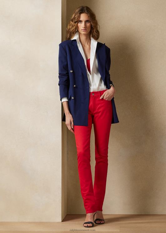 Ralph Lauren naised 160 õhukesed teksapüksid PR0V3491 rouge