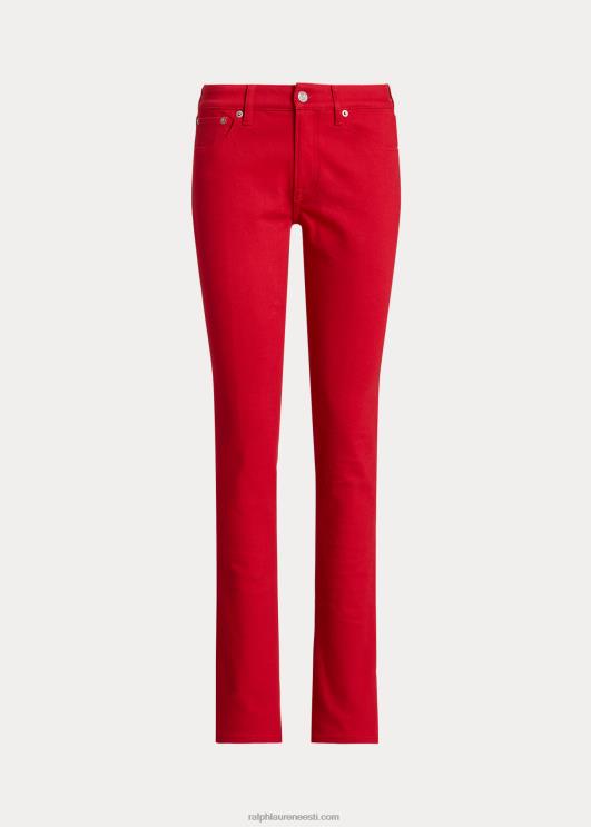 Ralph Lauren naised 160 õhukesed teksapüksid PR0V3491 rouge