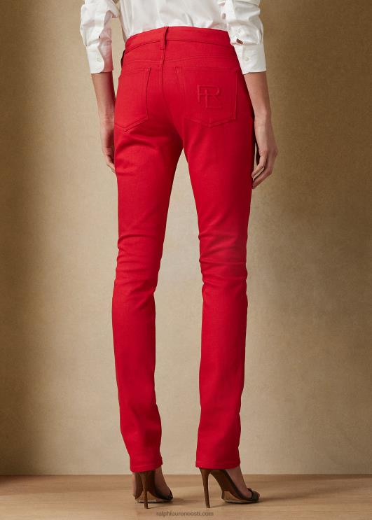 Ralph Lauren naised 160 õhukesed teksapüksid PR0V3491 rouge