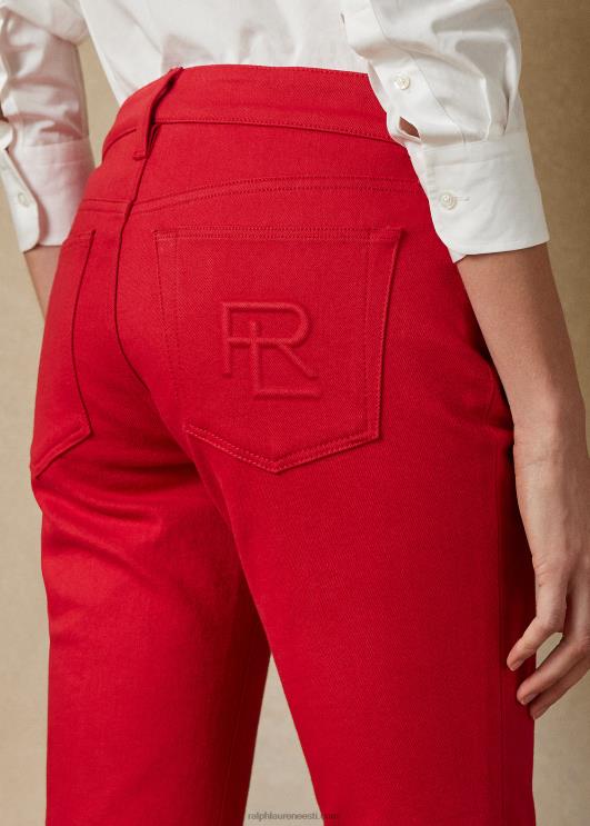 Ralph Lauren naised 160 õhukesed teksapüksid PR0V3491 rouge