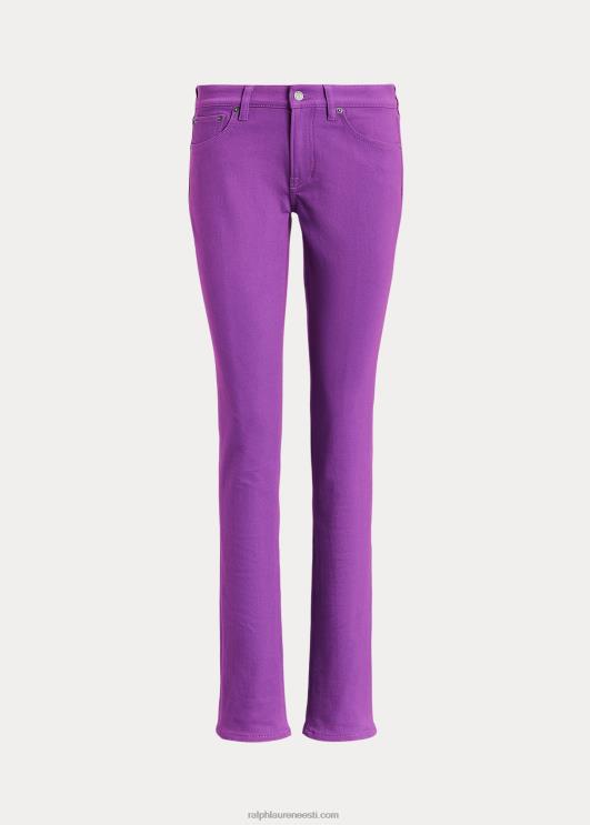 Ralph Lauren naised 160 õhukesed teksapüksid PR0V3492 särav marja