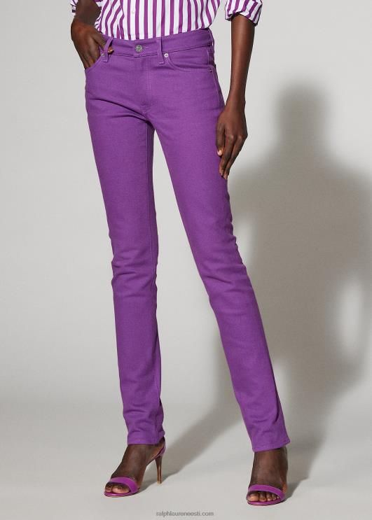 Ralph Lauren naised 160 õhukesed teksapüksid PR0V3492 särav marja