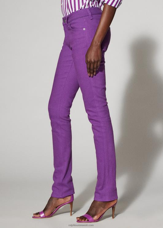 Ralph Lauren naised 160 õhukesed teksapüksid PR0V3492 särav marja