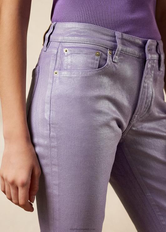 Ralph Lauren naised 160 õhukesed teksapüksid PR0V3576 lilla