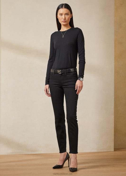 Ralph Lauren naised 400 tikutopsiga teksad PR0V9358 karge must