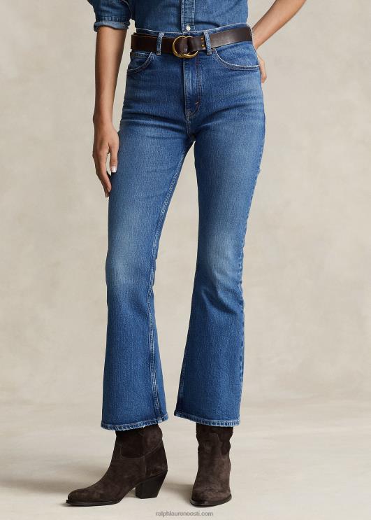 Ralph Lauren naised crop flare teksa PR0V2884 persei pesta