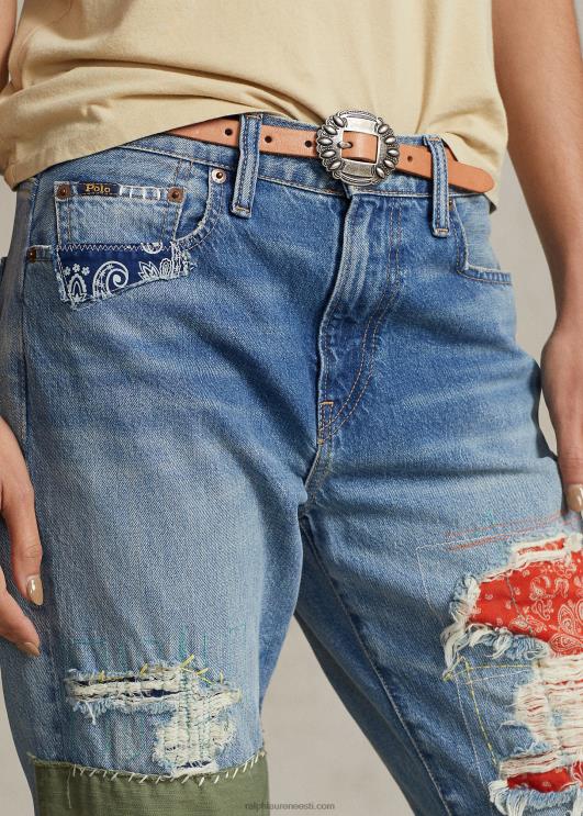 Ralph Lauren naised õhuke kitsenev lapiline teksa PR0V3217