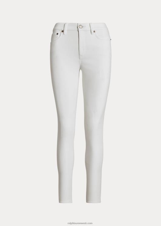 Ralph Lauren naised kõrge kõrgusega kitsad pahkluuteksad PR0V4020 valge pesu