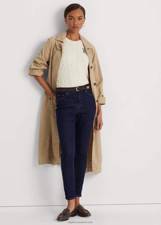 Ralph Lauren naised kõrge kõrgusega kitsad pahkluuteksad PR0V4197 loputada pesu