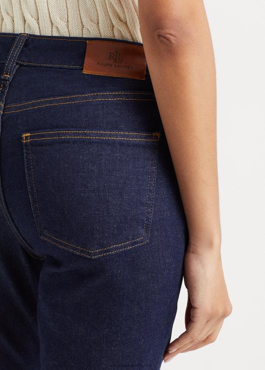 Ralph Lauren naised kõrge kõrgusega kitsad pahkluuteksad PR0V4197 loputada pesu