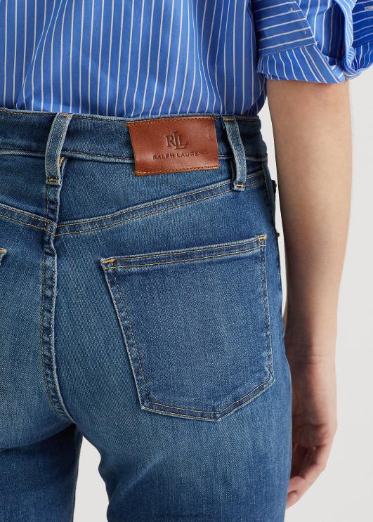 Ralph Lauren naised kõrge kõrgusega kitsad pahkluuteksad PR0V4484 pärandpesu