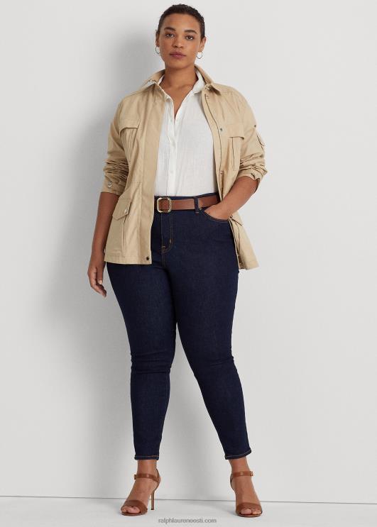 Ralph Lauren naised kõrge kõrgusega kitsad pahkluuteksad PR0V4728 loputada pesu