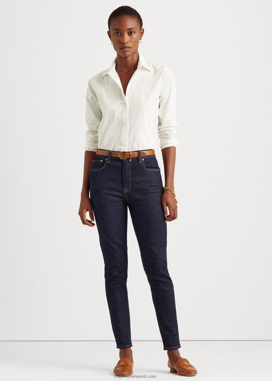 Ralph Lauren naised kõrge kõrgusega kitsad pahkluuteksad PR0V9594 loputada pesu