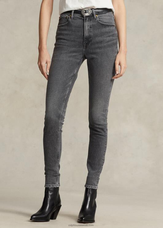 Ralph Lauren naised kõrge kõrgusega skinny crop teksa PR0V3230 pitsipesu