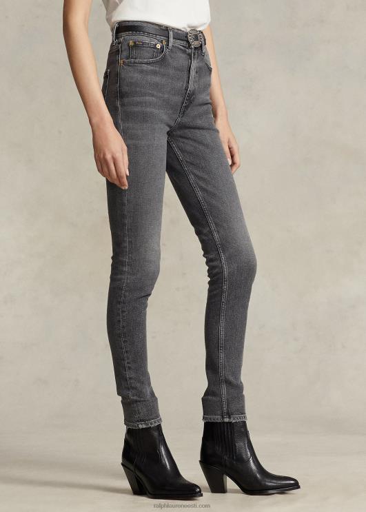 Ralph Lauren naised kõrge kõrgusega skinny crop teksa PR0V3230 pitsipesu