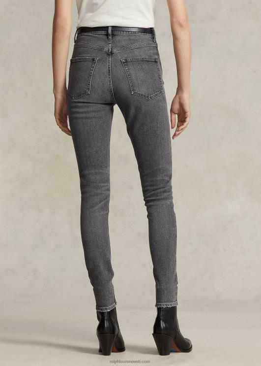 Ralph Lauren naised kõrge kõrgusega skinny crop teksa PR0V3230 pitsipesu