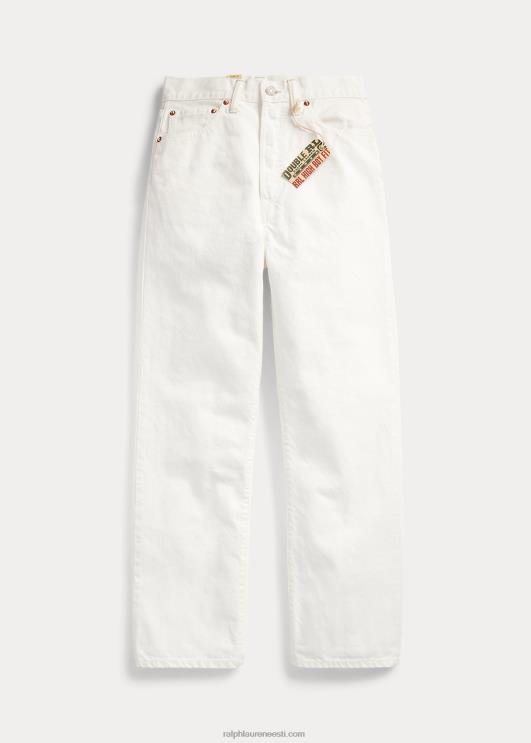 Ralph Lauren naised kõrge poisile sobiv teksa PR0V9142 valgekivi pesu