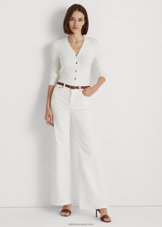 Ralph Lauren naised kõrghoone laineline teksa PR0V9448 valge pesu