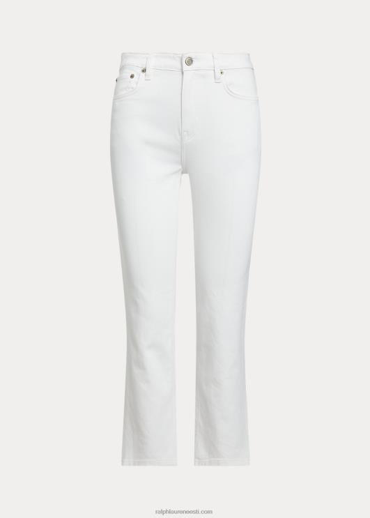 Ralph Lauren naised kõrghoone sirge pahkluu teksa PR0V4475 valge pesu