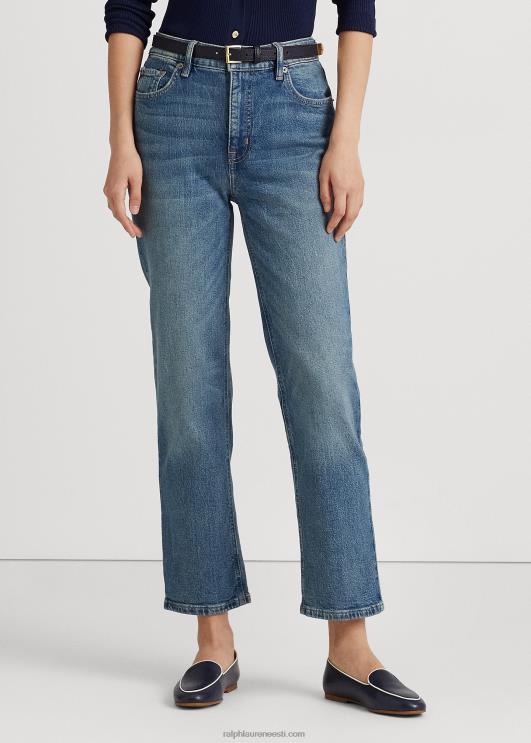 Ralph Lauren naised kõrghoone sirge pahkluu teksa PR0V9446 karjamaa pesu