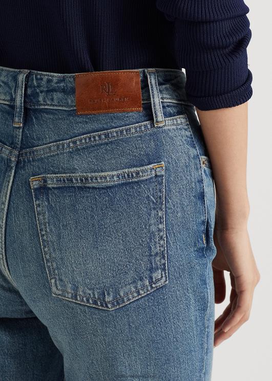 Ralph Lauren naised kõrghoone sirge pahkluu teksa PR0V9446 karjamaa pesu