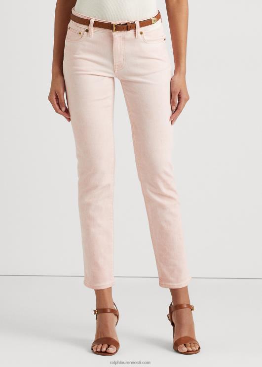 Ralph Lauren naised kaetud keskmise kõrgusega sirge pahkluu teksa PR0V4027 kahvaturoosa pesu