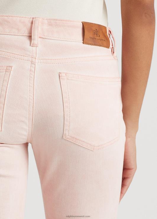 Ralph Lauren naised kaetud keskmise kõrgusega sirge pahkluu teksa PR0V4027 kahvaturoosa pesu