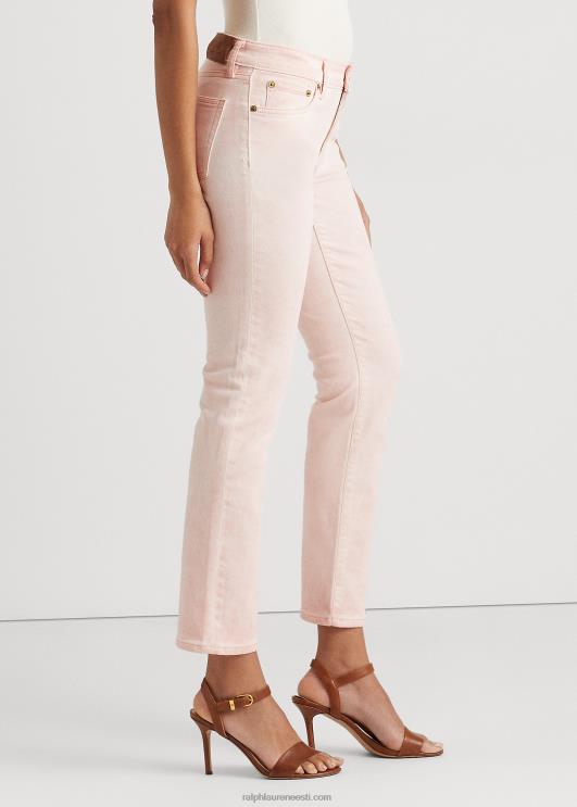 Ralph Lauren naised kaetud keskmise kõrgusega sirge pahkluu teksa PR0V4370 kahvaturoosa pesu