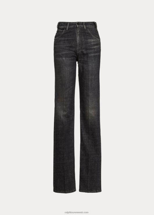 Ralph Lauren naised kaida lõdvestunud bootcut teksa PR0V9329 friisi must
