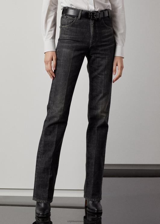 Ralph Lauren naised kaida lõdvestunud bootcut teksa PR0V9329 friisi must