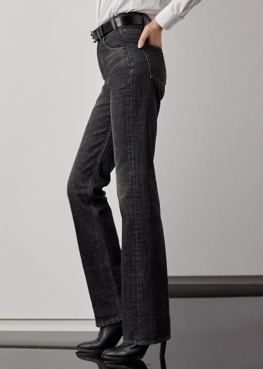 Ralph Lauren naised kaida lõdvestunud bootcut teksa PR0V9329 friisi must