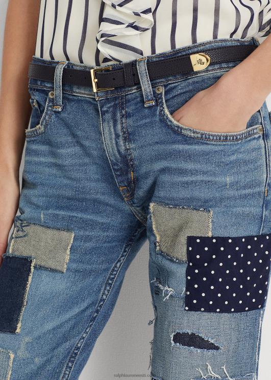 Ralph Lauren naised lapitehnikaga pingevaba kitsenev pahkluuteksa PR0V4023 toonitud safiirpesu