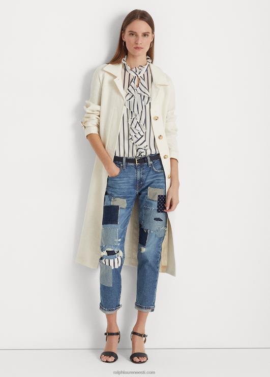 Ralph Lauren naised lapitehnikaga pingevaba kitsenev pahkluuteksa PR0V4433 toonitud safiirpesu