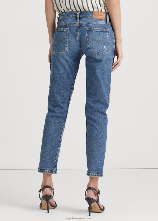 Ralph Lauren naised lapitehnikaga pingevaba kitsenev pahkluuteksa PR0V4433 toonitud safiirpesu