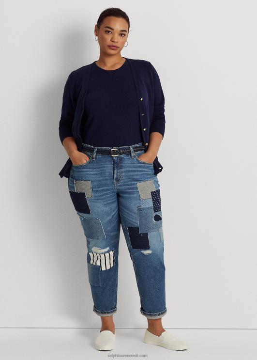 Ralph Lauren naised lapitehnikaga pingevaba kitsenev pahkluuteksa PR0V4677 toonitud safiirpesu