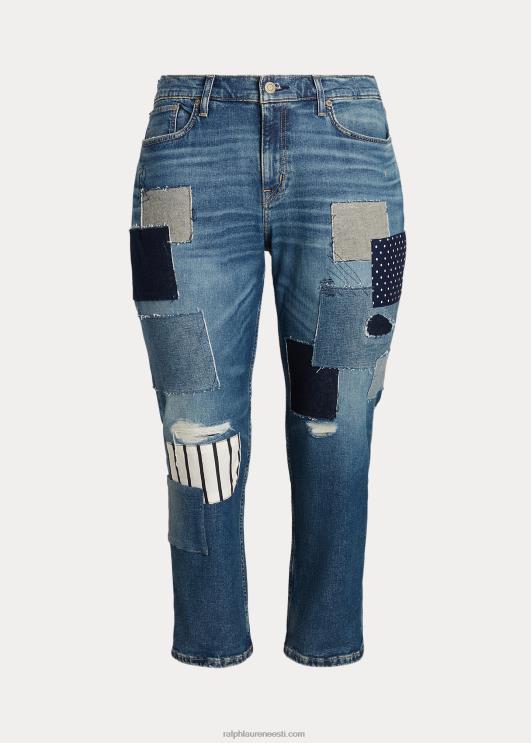 Ralph Lauren naised lapitehnikaga pingevaba kitsenev pahkluuteksa PR0V4677 toonitud safiirpesu