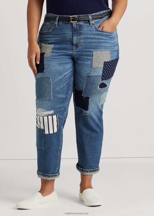 Ralph Lauren naised lapitehnikaga pingevaba kitsenev pahkluuteksa PR0V4677 toonitud safiirpesu