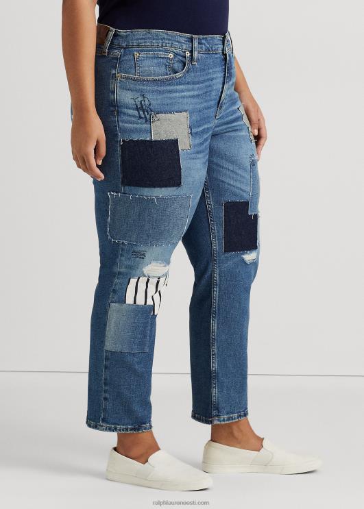 Ralph Lauren naised lapitehnikaga pingevaba kitsenev pahkluuteksa PR0V4677 toonitud safiirpesu